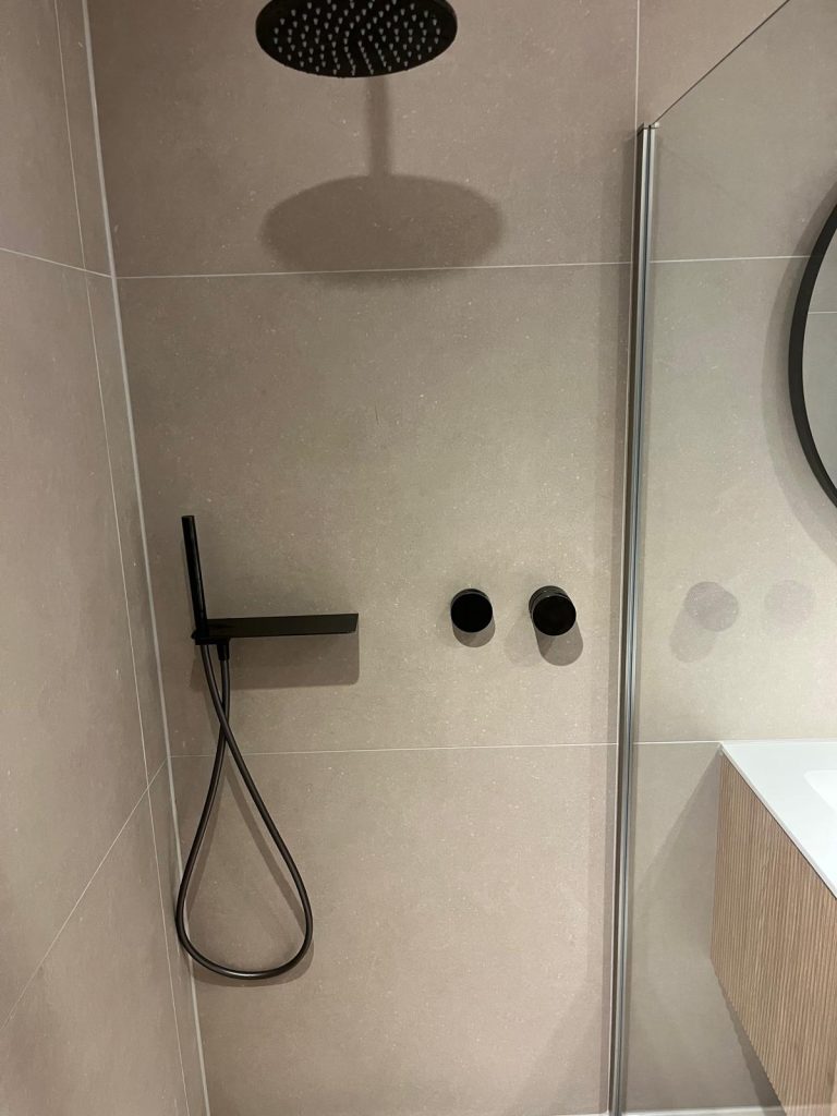 Renovatie douche