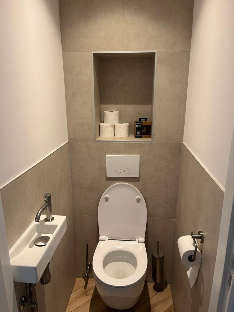 Vernieuwd toilet